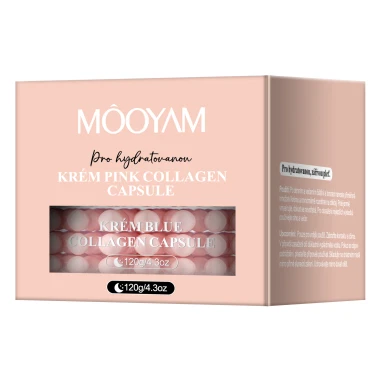 Mooyam Pleťový krém hydratační růžový 120 g