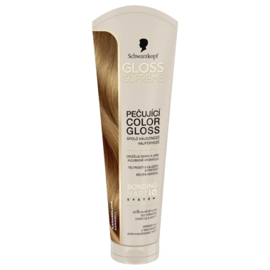 Schwarzkopf Color Gloss pečující barva na vlasy karamelová 145 ml