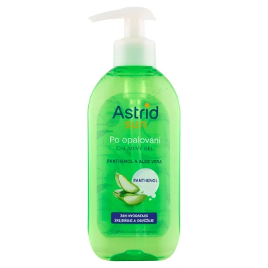 Astrid Sun Chladivý gel po opalování panthenol a aloe vera 200ml