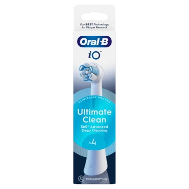 Oral-B iO Ultimate Clean Kulaté kartáčkové hlavy 4 ks