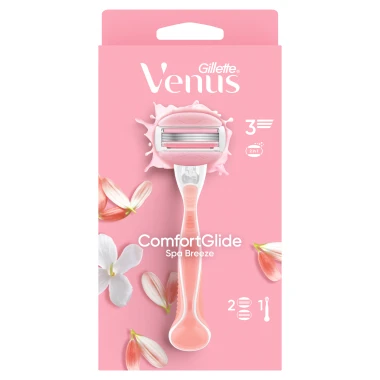 Venus ComfortGlide Spa Breeze Holicí strojek + 2 holicí hlavice