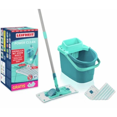 Leifheit Set PowerClean M + náhrada micro duo
