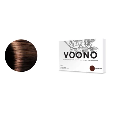 VOONO Dark Brown 500 g Tmavá hnědá