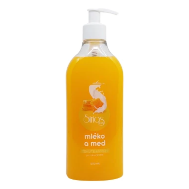 Sirios Herb Tekuté mýdlo Mléko a med 500ml
