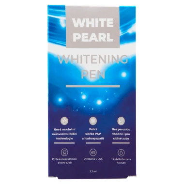 White Pearl Bělicí pero na zuby 1 ks 2,2ml