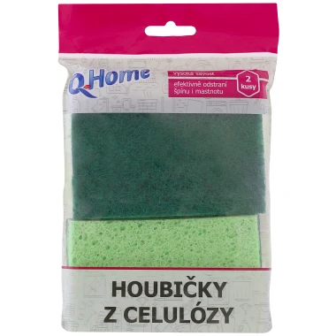 Q-Home Houbičky z celulózy 2 ks