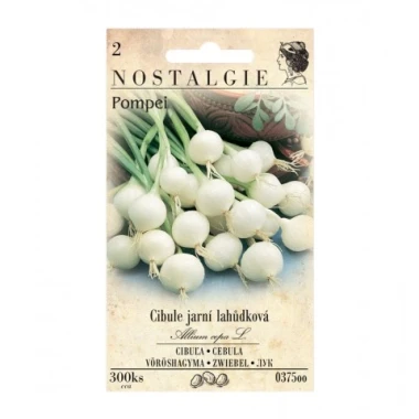 NOSTALGIE Cibule jarní lahůdková POMPEI bílá