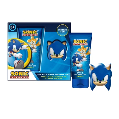 Sonic Sada sprchový gel a pěna do koupele a koupací stříkátko 150 ml