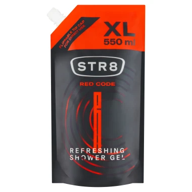 STR8 Red Code osvěžující sprchový gel 550ml