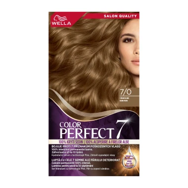 Wella Color Perfect7 7/0 Středně blond