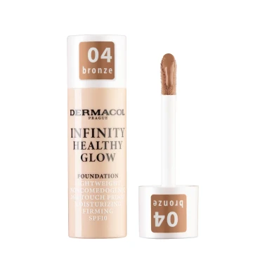 Dermacol Infinity Healthy Glow Foundation Make-up č. 04 BRONZE 20 g