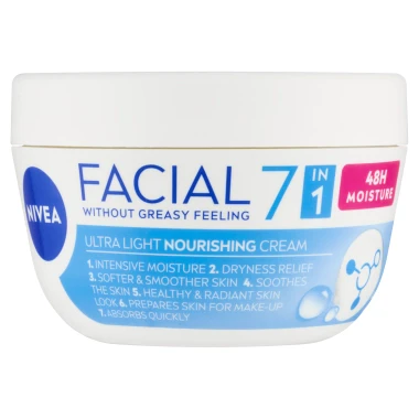 Nivea Facial 7 v 1 výživný denní krém 100 ml