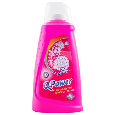 Q-Power Odstraňovač skvrn Oxi Action 1 l