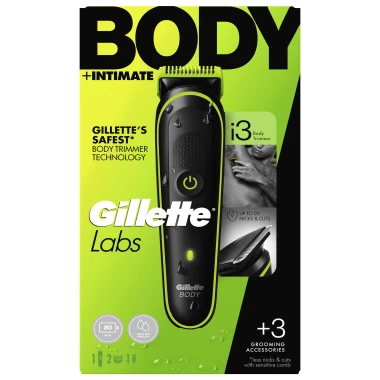 Gillette Labs Body + Intimate i3 zastřihovač