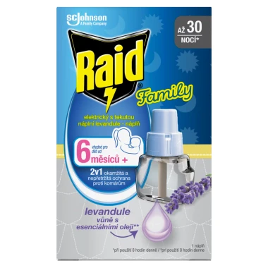 Raid® Family Tekutá náplň levandule 21 ml