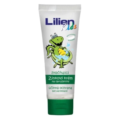 Lilien Kids zvláčňující zinkový krém na opruzeniny 100 ml