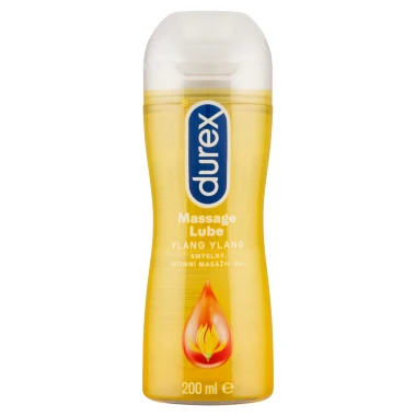 Durex Ylang Ylang Smyslný intimní masážní gel 200 ml