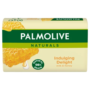 Palmolive Naturals tuhé mýdlo s výtažky z mléka a medu 90 g