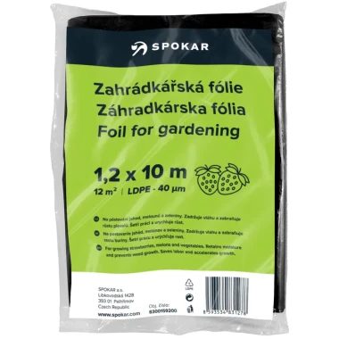 Spokar zahrádkářská fólie 1,2 x 10 m
