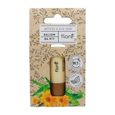 Floré  balzám na rty měsíček & aloe vera