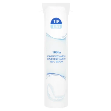 Tip Line Kosmetické tampony 100 ks