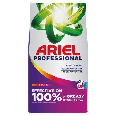 Ariel Professional Prací prášek na barevné prádlo 100 PD