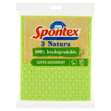 Spontex Natura Houbová utěrka 3 ks