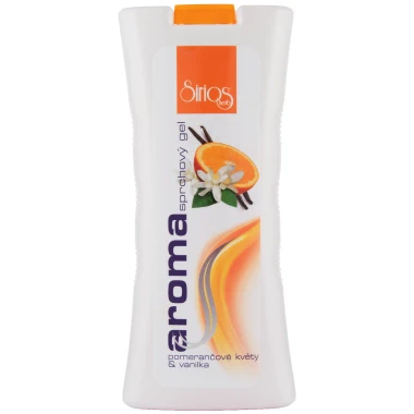 Sirios herb Aroma sprchový gel pomerančové květy a vanilka 500ml