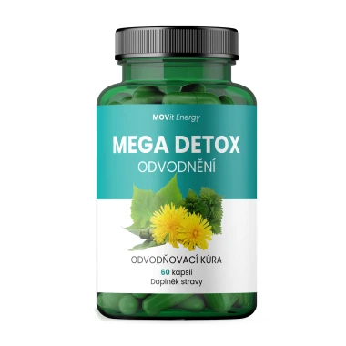 MOVit MEGA DETOX ODVODNĚNÍ 60 kapslí