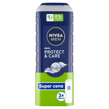 Nivea Men Protect & Care sprchový gel 2 x 500ml