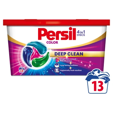 Persil Discs 4v1 Deep Clean Color prací kapsle na barevné prádlo 13 PD