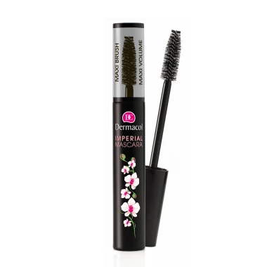 Dermacol Imperial řasenka pro maxi objem a délku černa 01 13ml