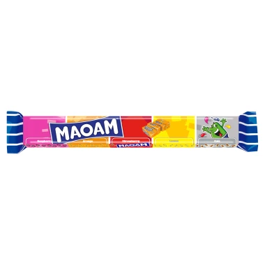 Maoam Bloxx karamely s příchutěmi ovocnými a kolovou 110 g