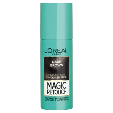 L'Oréal Paris Magic Retouch Sprej pro okamžité zakrytí odrostů tmavá hnědá 75 ml