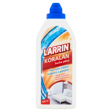 Larrin Koralan Suchá pěna pro ruční čištění koberců a potahů 500 ml