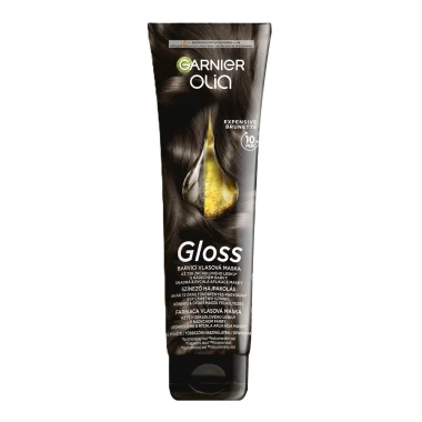 Garnier Olia Gloss Barvící vlasová maska Expensive Brunette
