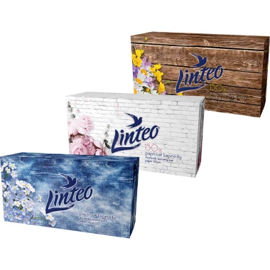 Linteo Kapesníky v boxu 2vrstvé 150 ks