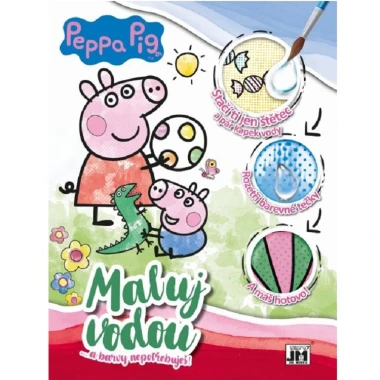 Vodová omalovánka A4 Prasátko Peppa