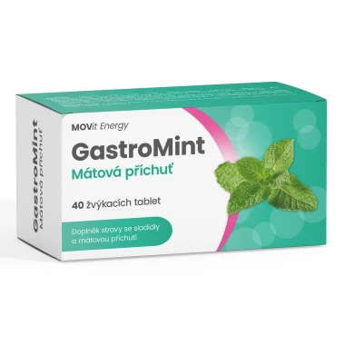 MOVit GastroMint Máta 40 tablet