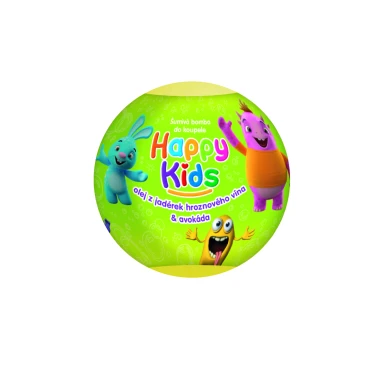 Happy Kids Koupelová bomba mix barev 100 g