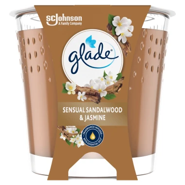 Glade Svíčka Sandalwood & Jasmine 112 g