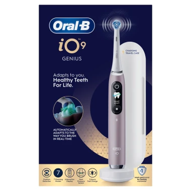 Oral-B iO 9 Elektrický zubní kartáček Rose