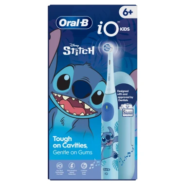Oral-B iO Kids Disney Stitch elektrický zubní kartáček pro děti od 6 let