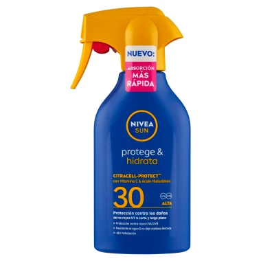 Nivea Sun Protect & Moisture Hydratační sprej na opalování OF 30 270 ml