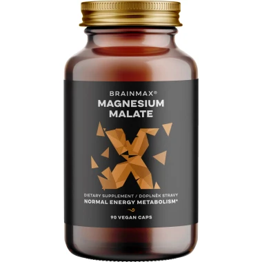 BrainMax Magnesium Malate 90 kapslí