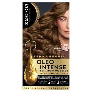 Syoss Oleo Intense Barva na vlasy oříškově plavá 6_80