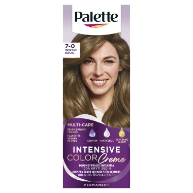 Palette Intensive Color Creme barva na vlasy Středně plavý 7-0