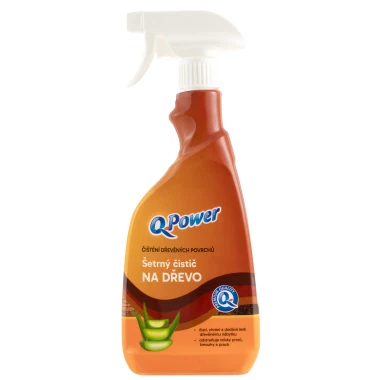 Q-Power Čistič na dřevo Aloe vera 500 ml