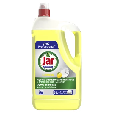 Jar Professional tekutý prostředek na nádobí Lemon 5 l