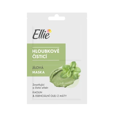 Ellie Hloubkově čisticí jílová maska 2 x 8ml